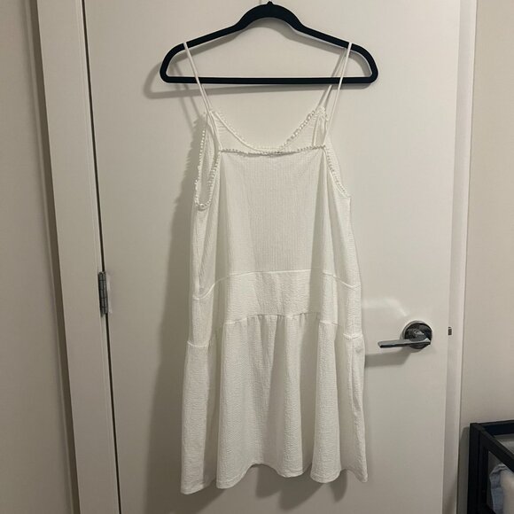 Zara white summer minidress - Picture 4 of 4